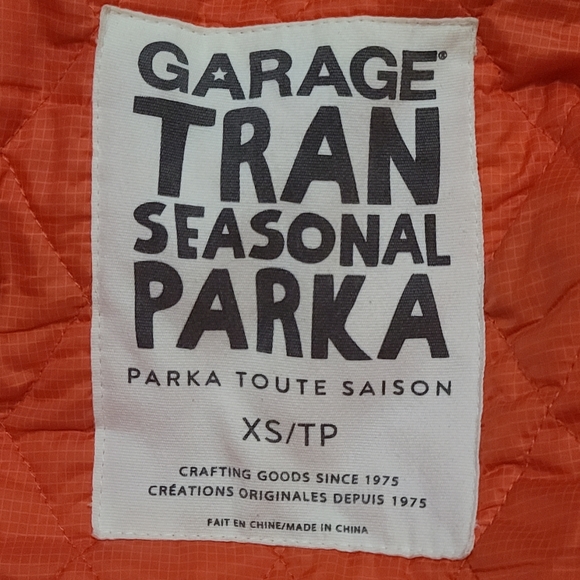 Army green seasonal Parka Jacket - Picture 4 of 4